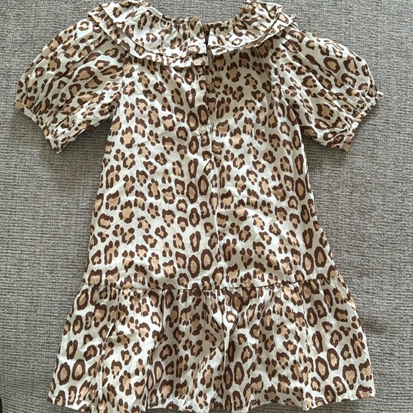 Size 4 Janie and Jack Leopard Dress - Picture 2 of 4